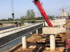 桥梁架设工作需要有专业的临澧吊装公司完成。