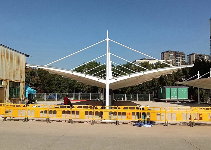 长沙膜结构停车棚设计安装