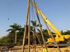 东莞打井公司提示打井机钻机轨道维护和钻头钻进过程应该注意的地方