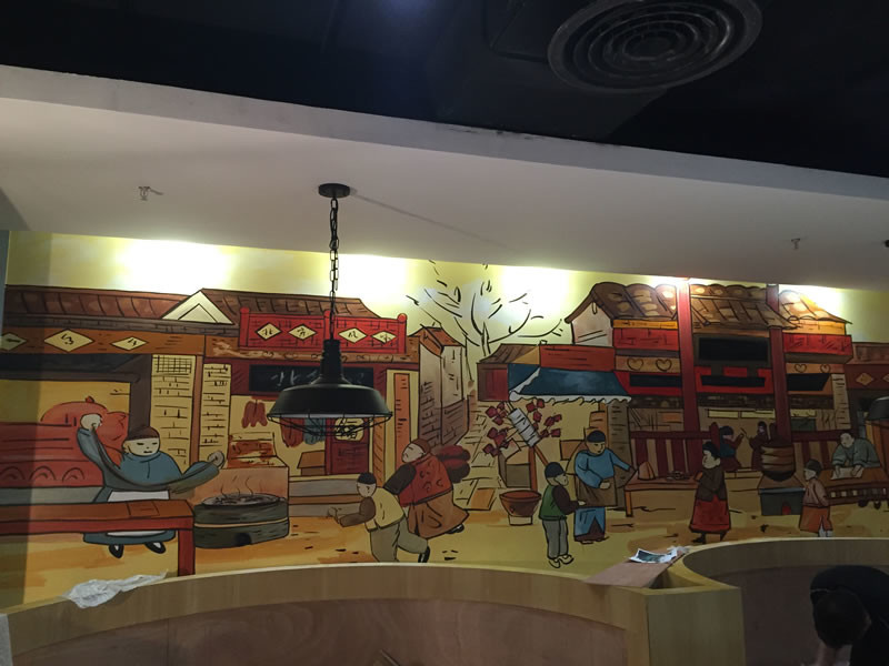 深圳幼儿园墙绘：童趣与教育完美结合