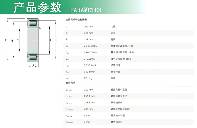 NU2340EX.TB.M1.C3规格参数(1)