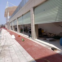 漳州伸缩门，摆脱传统手动推拉模式