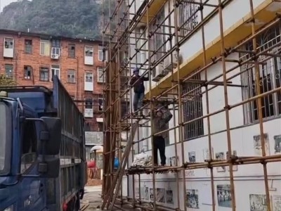 柳州搭钢管架 建筑施工外架搭设流程