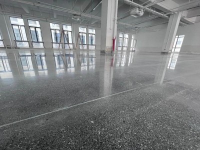 贵州水磨石水洗石固化地坪 ，让地面不再单调