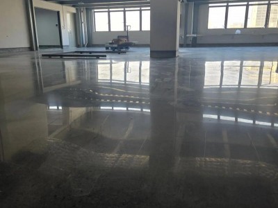 云南水磨石水洗石固化地坪 呈现您心中的地面大片