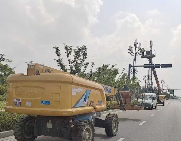 登高车在泗县路灯检修中，通常需要多高的作业高度？