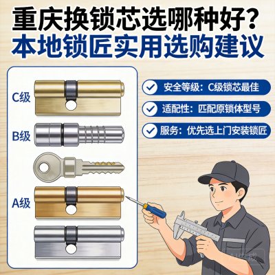 重庆换锁芯选哪种好？本地锁匠给实