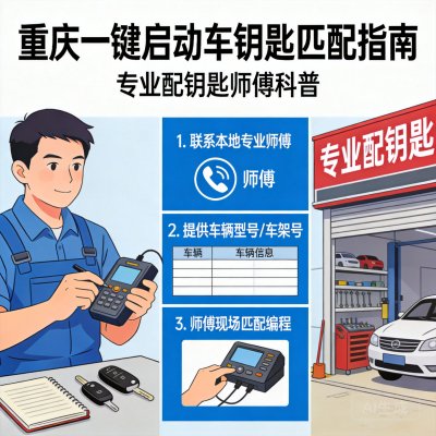 重庆一键启动车钥匙去哪匹配？专业
