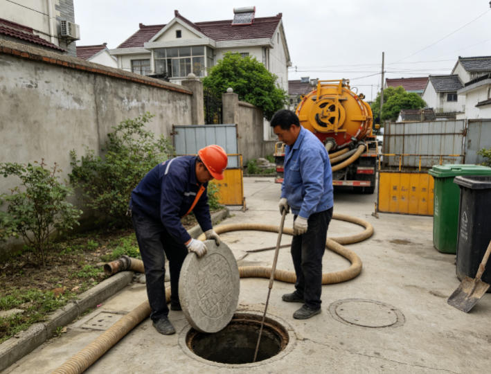 溧阳老旧管道抽粪加清淤一步到位，打包施工的划算建议
