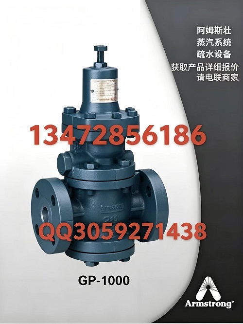 阿姆斯壮GP-1000内导活塞式蒸汽减压阀