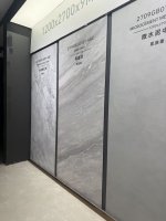 佛山岩板厂家仓库，大宅地面岩板大板现货充足