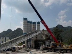 项目案例｜河池宜州鱼宜高速公路拌合站拆除吊装工程